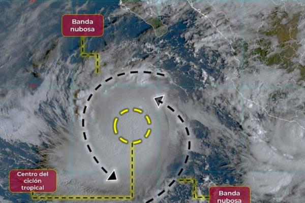 Tormenta tropical «Lidia»: cuándo y dónde tocará tierra; con qué fuerza