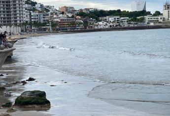 Playas de Mazatlán permanecen restringidas tras presencia del huracán Lidia