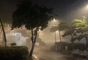 Huracán Lidia: así lucen sus intensos vientos en Jalisco | VIDEO