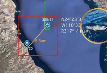 Localizan restos de avioneta en el Mar de Cortés; tripulantes siguen desaparecidos