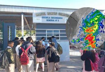 Tras paso de «Lidia», se reanudan las clases en todo el estado de Sinaloa