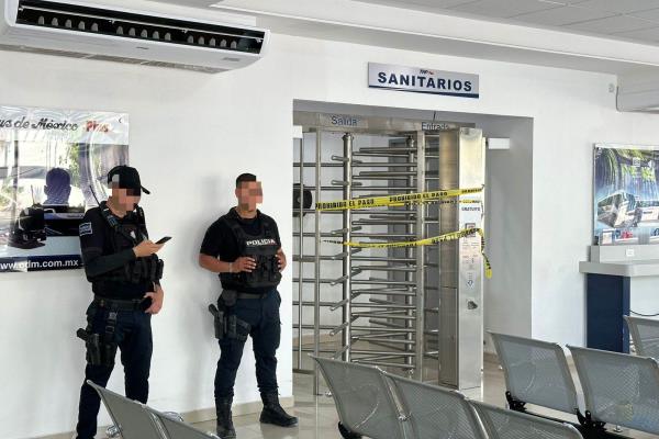 Fue a dejar a un familiar a la central en Los Mochis, se despidió y luego murió en el baño