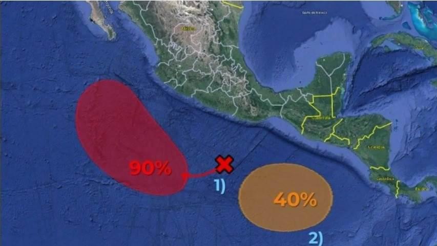 Tormenta «Norma» podría afectar a estos estados en su primera etapa