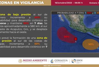 ¿Dónde se está formando «Otis» y qué probabilidades tiene de convertirse en tormenta? 