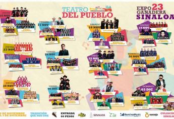 Feria Ganadera Culiacán: Estos son los artistas para el Teatro del Pueblo 2023
