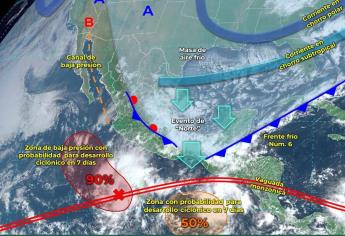 Sinaloa y Baja California Sur, en la mira de «Norma» como huracán 4: Conagua