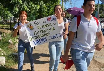 Los alumnos de la UAS no deben manifestarse, las marchas perjudican a la ciudadanía: alcalde de Mazatlán