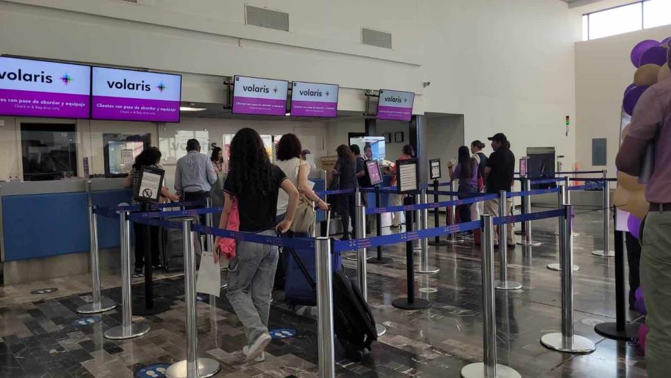 Por «Norma», Volaris cancela vuelos desde Los Mochis; conoce cuáles