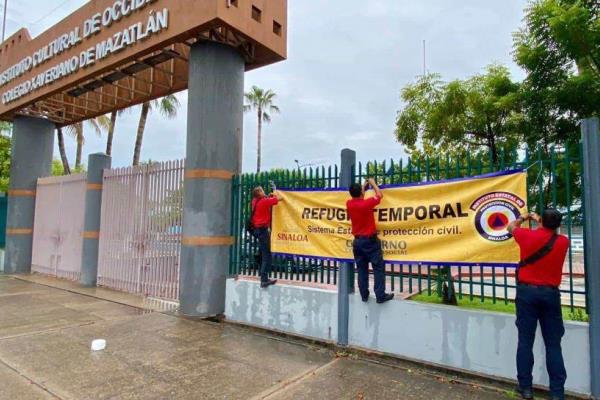 Ubica los 120 refugios temporales en Sinaloa que se activaron por «Norma» Ubica los 120 refugios temporales en Sinaloa que se activaron por «Norma»