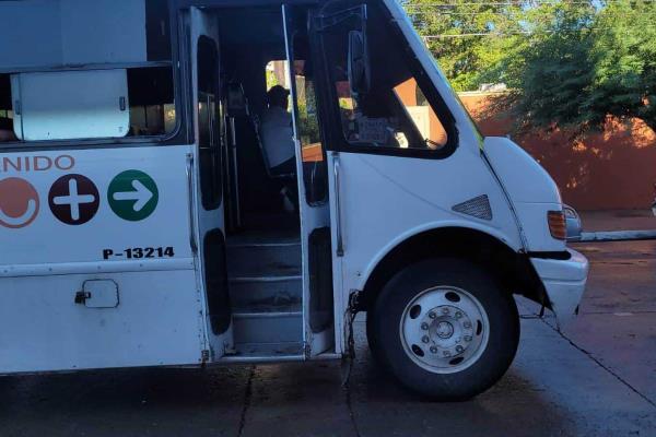 Se restablece el servicio de trasporte público en un 80% en Los Mochis 