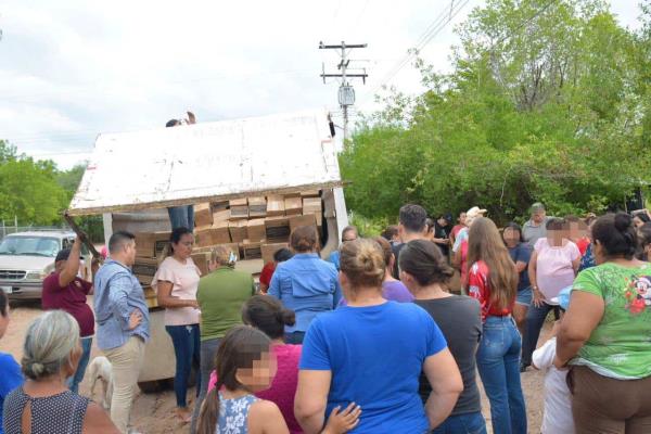 DIF El Fuerte entrega más de mil 700 despensas en el municipio