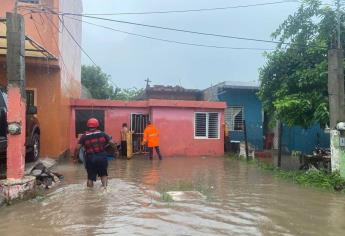 Villa Unión, el más golpeado en Mazatlán por lluvias de «Norma»