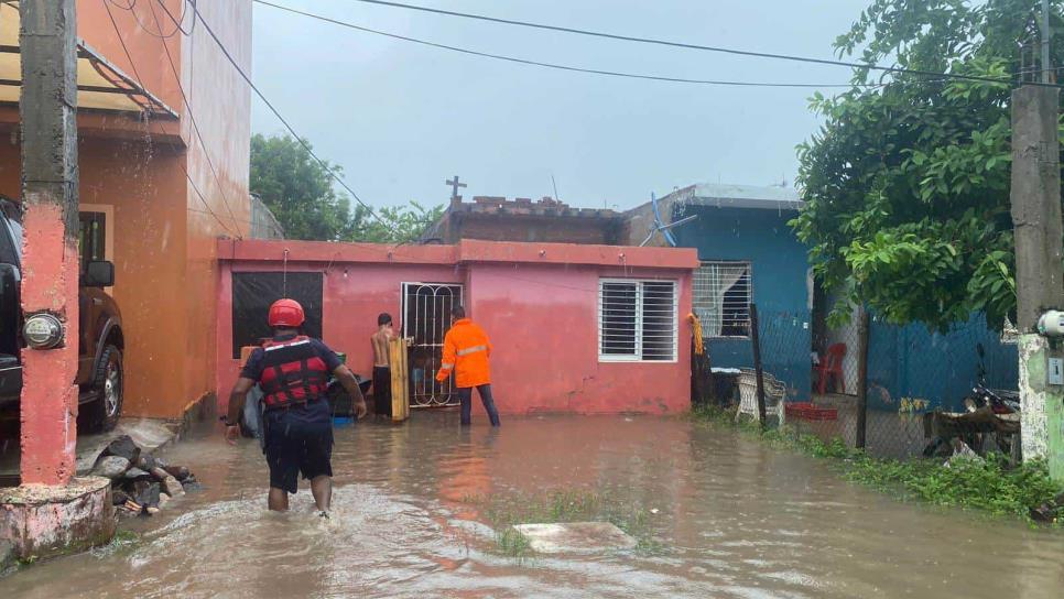 Villa Unión, el más golpeado en Mazatlán por lluvias de «Norma»