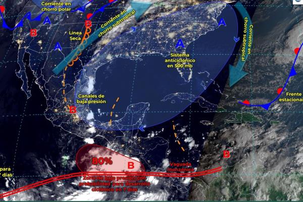 ¡Alerta Sinaloa! Otro huracán está en formación en el Océano Pacífico