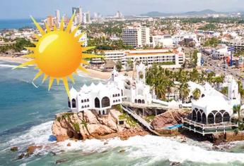 Clima en Mazatlán; día de intenso sol este 15 de octubre en el puerto