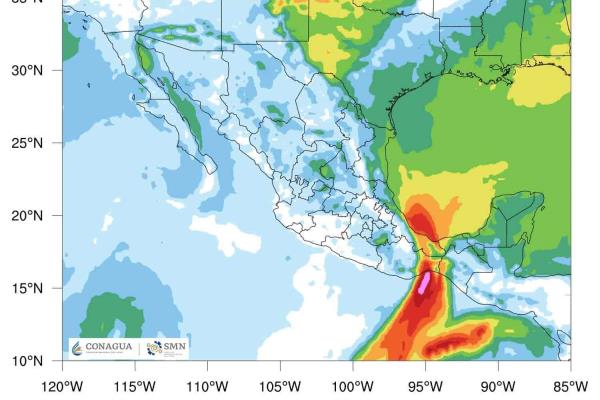 Frente frío número 8 mantendrá lluvias torrenciales en estos estados