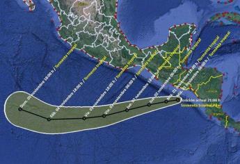 Tormenta Pilar se empezaría a alejar de las costas a partir de este miércoles