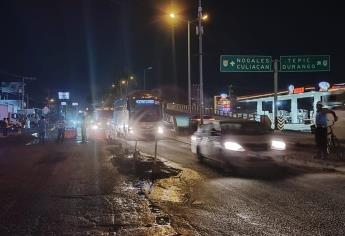 Habilitan a la circulación puente de Prados y la México 15 en Mazatlán