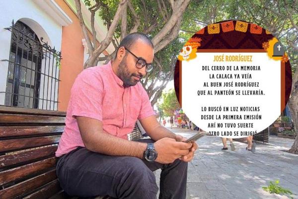 Jesús Antonio, el mazatleco que crea calaveritas desde hace 10 años 