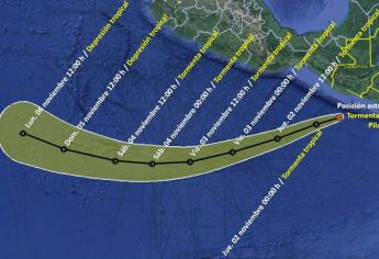 Disminuye intensidad de vientos de la tormenta tropical Pilar