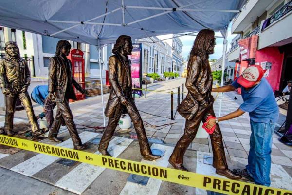 Obras Públicas de Mazatlán realiza intensa jornada de mantenimiento en zona turística