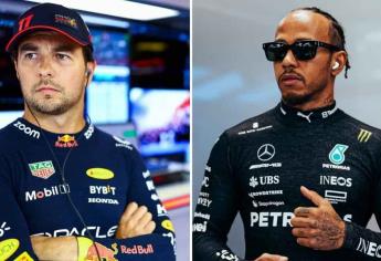 «Voy por ti» Hamilton lanza advertencia a Checo Pérez en la lucha por subcampeonato de la F1