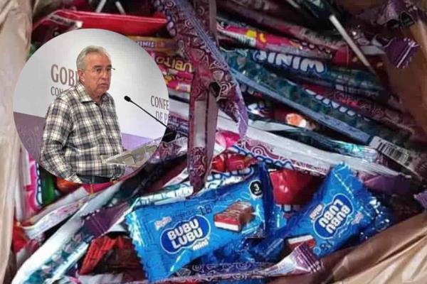 Rocha Moya descarta que intoxicación de niños por fentanilo provenga de dulces