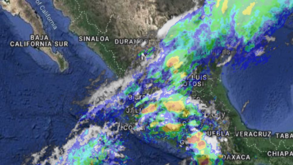 Se pronostican lluvias intensas en distintos estados por el frente frío número 9