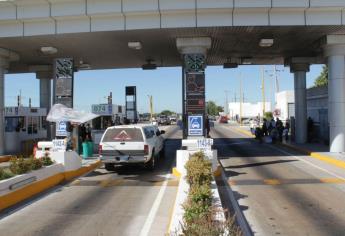 Aumenta peaje en casetas de Sinaloa a partir de hoy 15 de noviembre