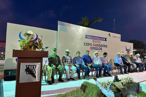 ¡Vamos a la Feria! Rocha Moya inaugura la Expo Ganadera 2023 