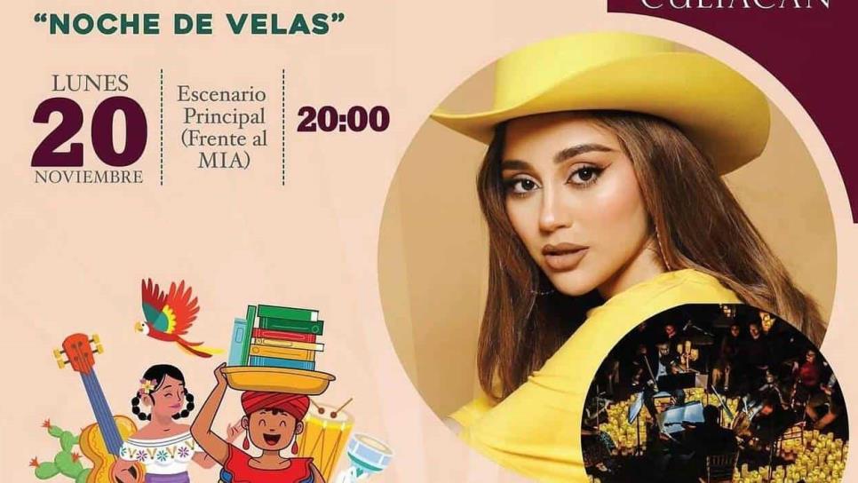 Concierto de Carolina Ross cerrará la FIL Culiacán 2023: entérate hora y lugar