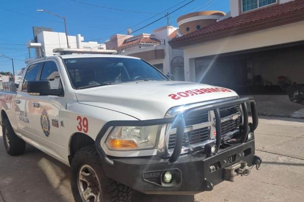 Otro incendio se registró en Culiacán y ahora fue en el sector de Montebello