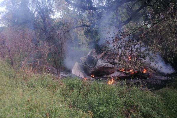 Muere segunda víctima del accidente en Choix; tenía golpes y quemaduras