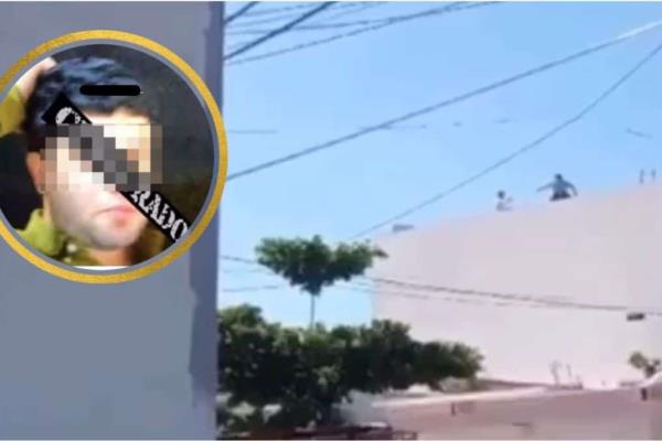 Así el momento exacto de la detención de Néstor Isidro N, alias «El Nini» en Culiacán | VIDEO