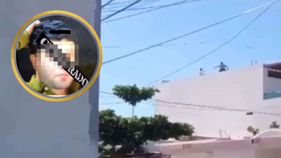 Así el momento exacto de la detención de Néstor Isidro N, alias «El Nini» en Culiacán | VIDEO