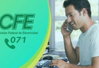 CFE: ¿Cómo puedo llamar al 071 desde mi celular?