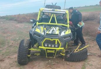 Choque en la carretera a Las Glorias deja dos mujeres con lesiones graves; viajaba en un Rzr