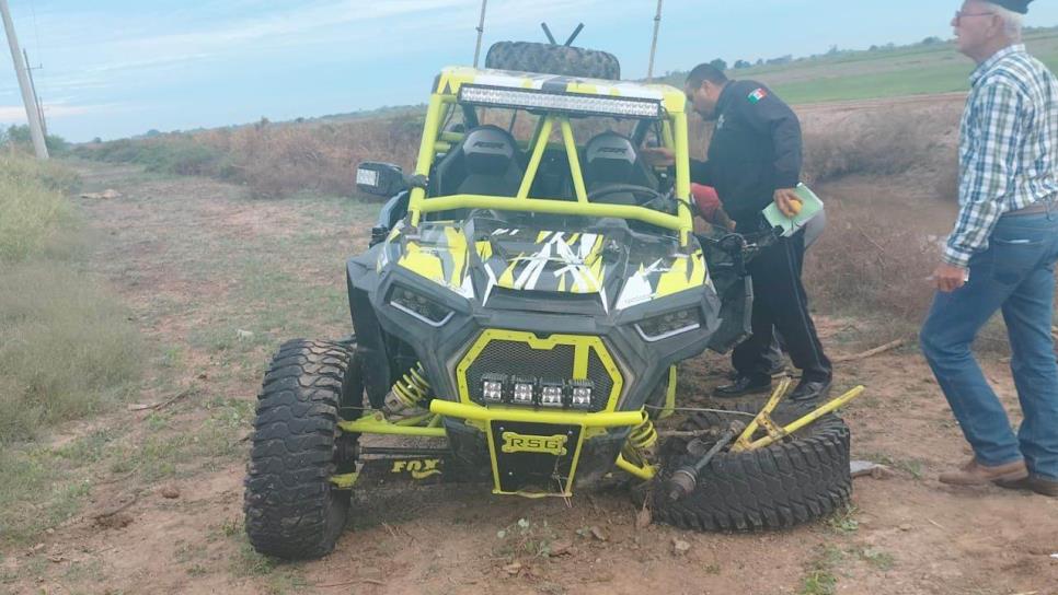 Choque en la carretera a Las Glorias deja dos mujeres con lesiones graves; viajaba en un Rzr