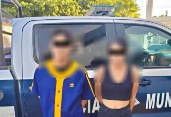 Una pareja fue sorprendida robando en el centro de Culiacán 