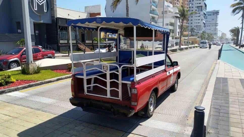 Aurigas en Mazatlán, el transporte en donde puedes armar una fiesta rodante