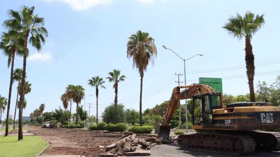 Abrirán un carril del bulevar Rosales en Los Mochis para evitar caos vial