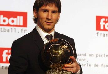 Ya son 14 años del primer Balón de Oro para el astro Lionel Messi