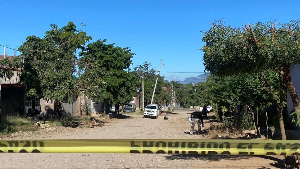 Ejecutado a balazos localizan a hombre en la colonia Esthela Ortiz de Culiacán 