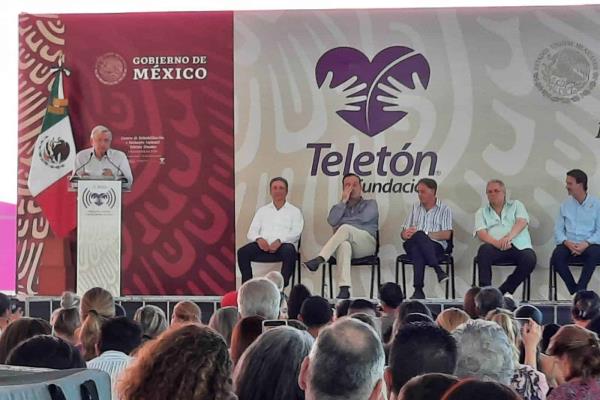 ¡Teletón Sinaloa es una realidad! El presidente AMLO inaugura CRIT en Mazatlán