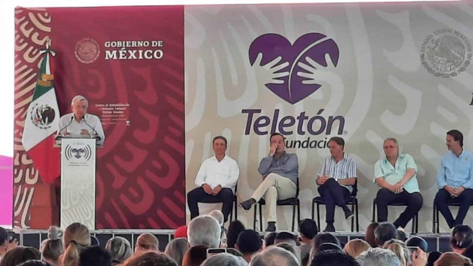 ¡Teletón Sinaloa es una realidad! El presidente AMLO inaugura CRIT en Mazatlán