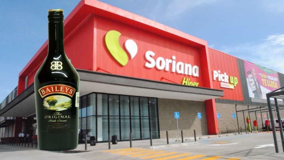 Soriana pone todas las botellas de Baileys en oferta especial antes de navidad