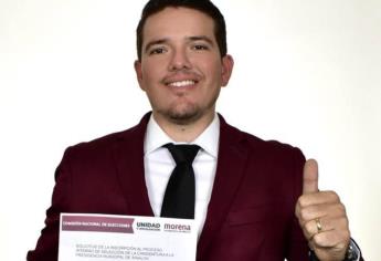 Marcos Arturo Cota Villa se registra para la Presidencia del Municipio de Sinaloa