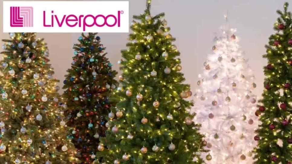 Arbolitos de Navidad en Liverpool tienen increíbles descuentos de hasta 70 % por ciento  