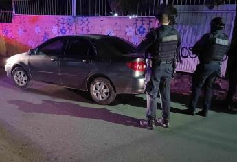 Policías estatales recuperan otro vehículo robado en Culiacán