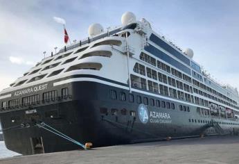 Con Tambora y Mariachi, Ahome recibe al crucero MS Volendam de Holland America